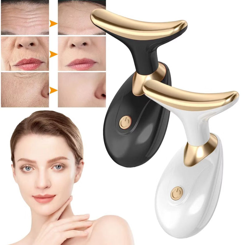 MASAJEADOR FACIAL REDUCTOR DE ARRUGAS + CREMA DEPILATORIA